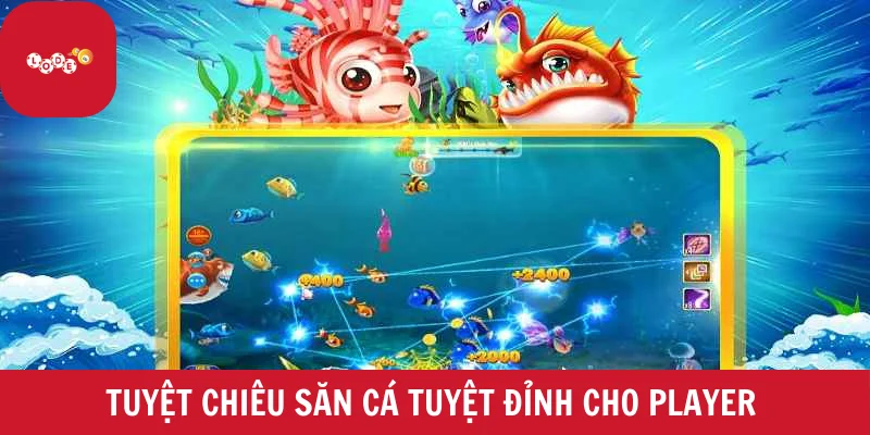 Tuyệt chiêu săn cá tuyệt đỉnh cho player